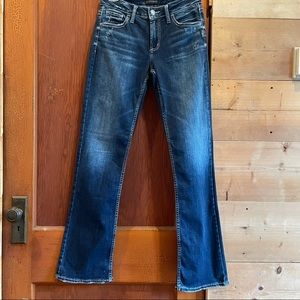Silver Jeans Avery Slim Boot Sz W28/L33